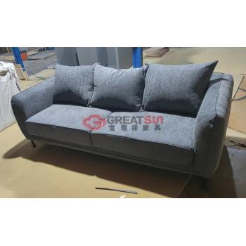 三人位沙发+脚踏