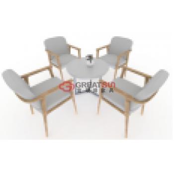 中医诊疗等候区单人椅子