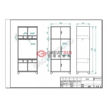 内务柜中间柜门