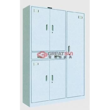 全铁门更衣书柜