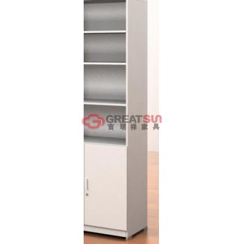 单门半开放文件柜
