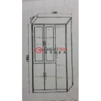 主任板式文件柜