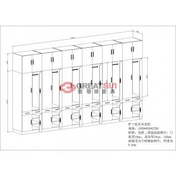 护士值班室衣柜