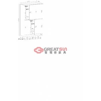 形体房六人更衣柜