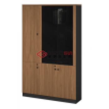 三门文件柜（左）