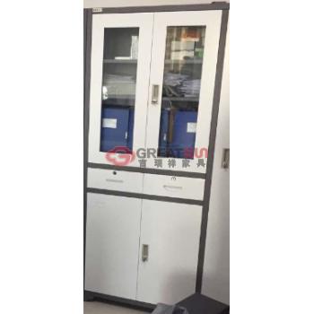 薄边两抽屉书柜