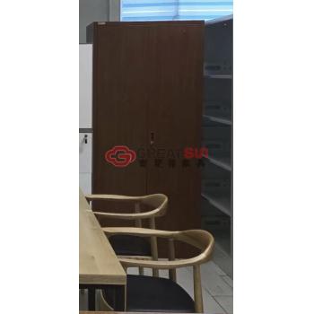 木纹转印两门更衣柜