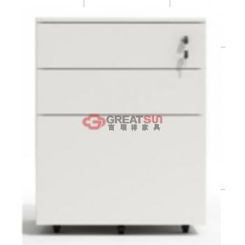 钢制三抽活动柜