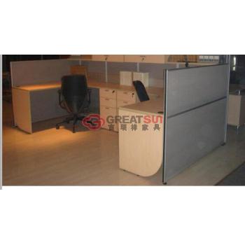 三人屏风工作位