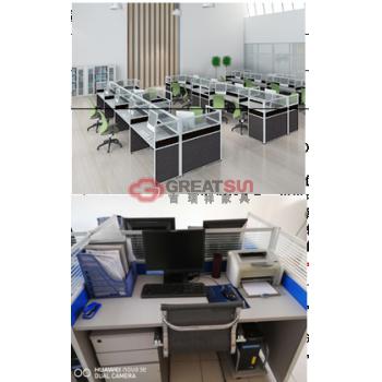 横排员工工位（2人位）