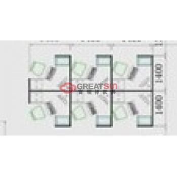 T3+T8屏风工作位