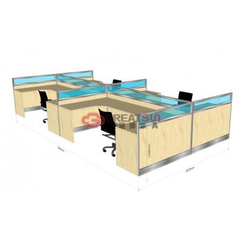 G28屏风4人工作位