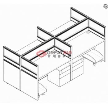 G28屏风8人工作位