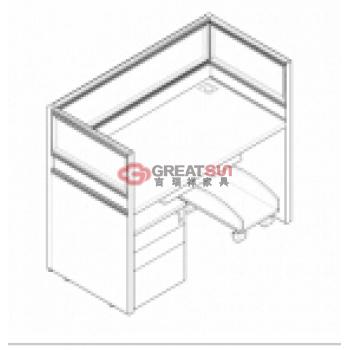 G28屏风工作位（1人位）
