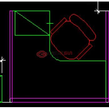 苹果风屏风工作位
