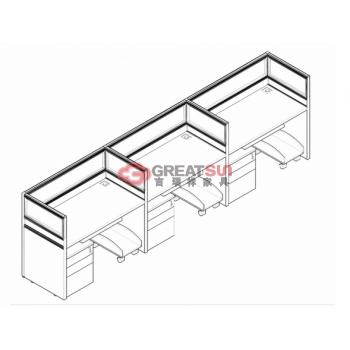 苹果风屏风系列P22U3-3