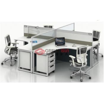 4人屏风工作位