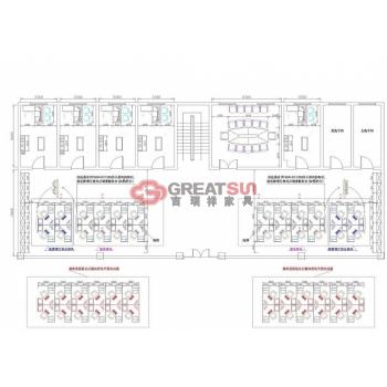 T3款屏风工作位
