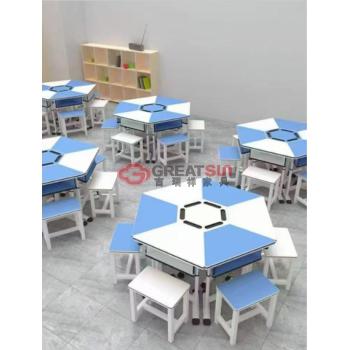 梯形培训组合桌