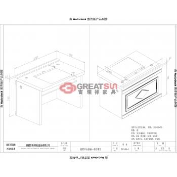 指挥中心桌（单人位）