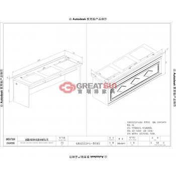主席台桌（三人位）