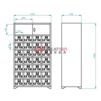 二十八斗中药柜