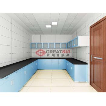 对开玻璃门墙柜