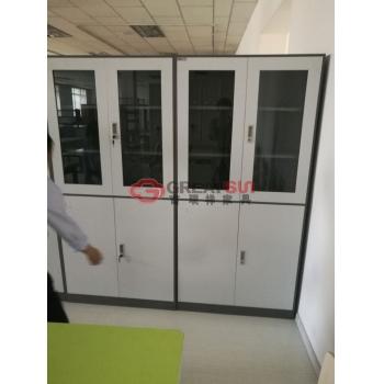 两节柜（对开上下玻璃门）