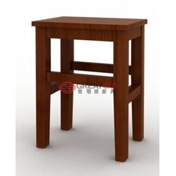 木制方凳