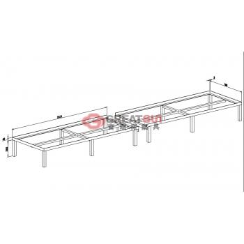 五节柜支架（左架）