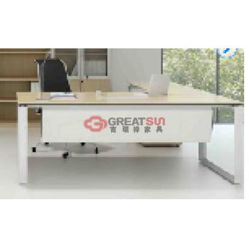 主任办公桌桌面、副柜