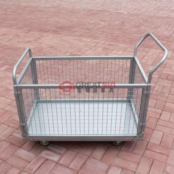 可拆卸护栏手推车