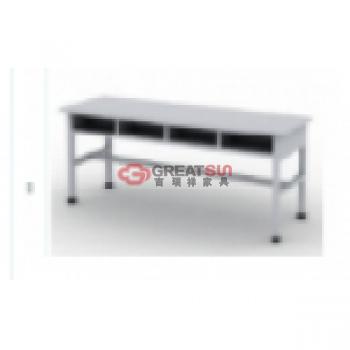 四人位学习书桌