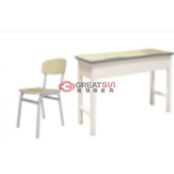 双人课桌椅2