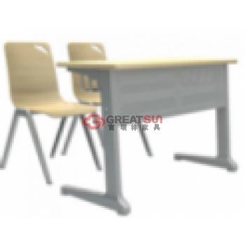 双人课桌椅