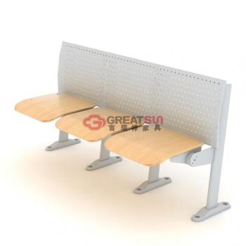 固定式F型三人后椅