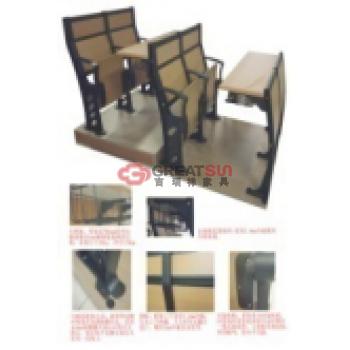 阶梯教室固定桌椅