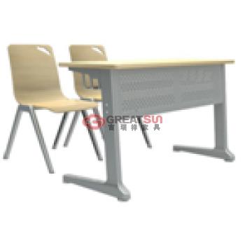 双人课桌椅