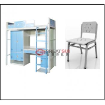 一位一体床（含钢塑椅）