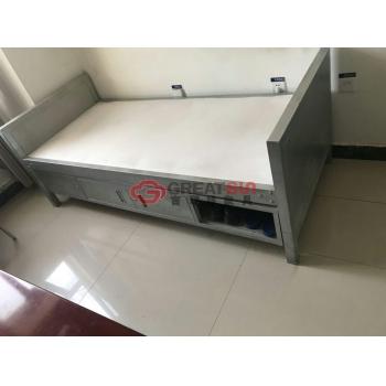 带柜方管单人床