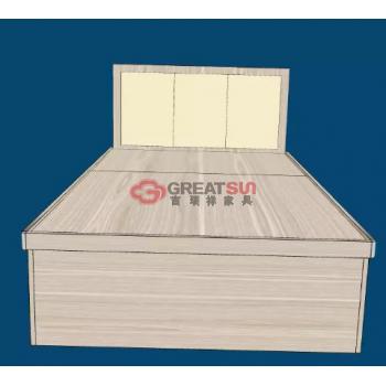 双人床（含床垫）