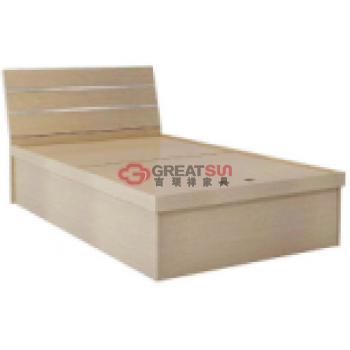 木质单人床（含5公分床垫）