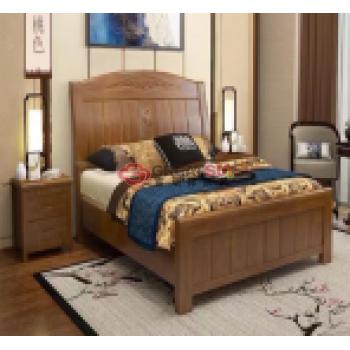 接待双人床(配床头柜2个)