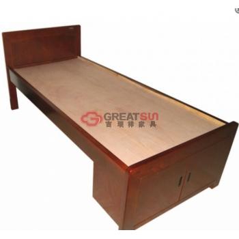 木质单人床