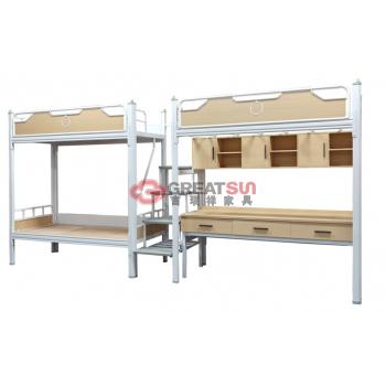 两连体三人位公寓组合床