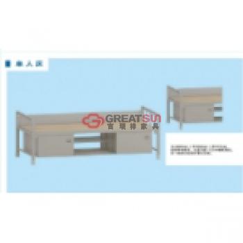 制式营具单人床