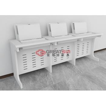 钢制翻转电脑学习桌2（武警三支队）