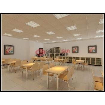 四人不锈钢餐桌