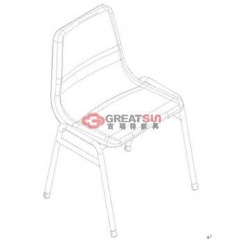 玻璃钢餐椅