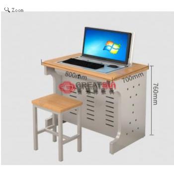 单人翻转电脑桌